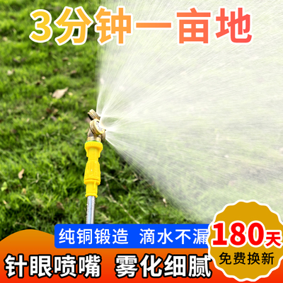 新型农用喷雾器双头喷头配件大全