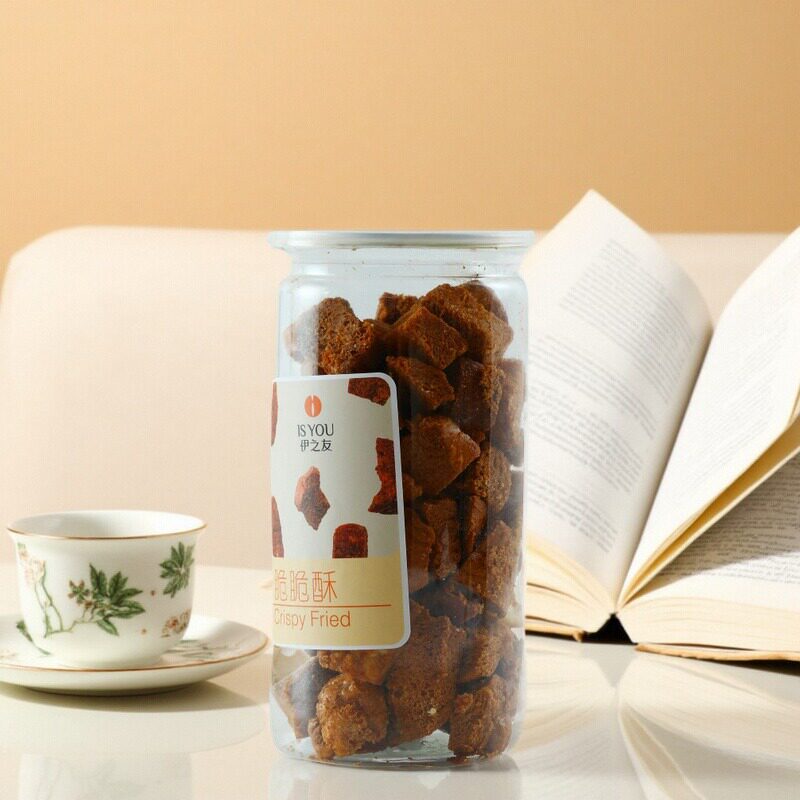 酥脆天台山罐装零食200g休闲奶香