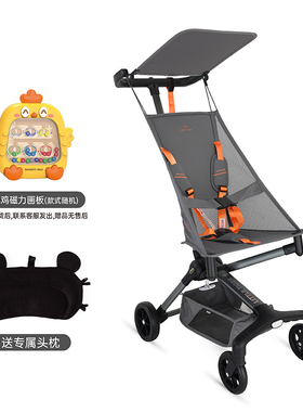 小虎子T3简易轻便折叠旅行手推车3-6岁中大童宝宝儿童溜娃神器车