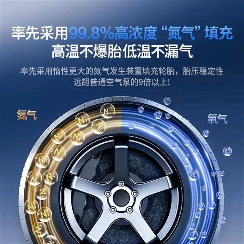 车载充气泵汽车用打气筒电动车便携式轮胎带测胎压冲气无线打气泵