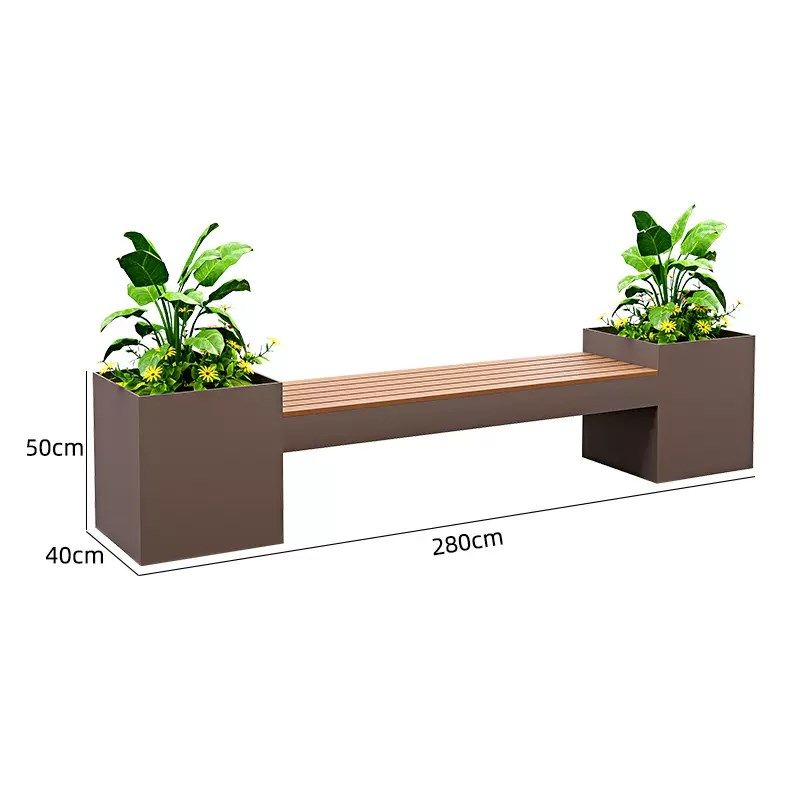 户外花箱组合花池道路绿化休闲座椅隔断花盆坐凳长方形花坛种植箱,商业/办公家具,花坛/花箱,淘宝优惠券,粉丝福利购,淘宝优惠卷