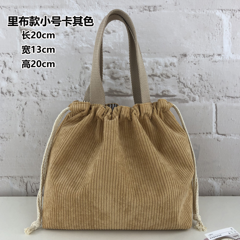 新款日式便当袋手提包保温饭盒袋手提袋子上班带饭包大容量午餐包