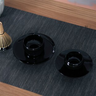 宋代点茶茶盏托盏托生漆大漆传统漆器仿宋点茶茶具杯托天目盏托