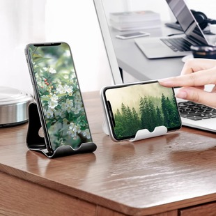 inomata手机支架桌面便捷小巧折叠小摆件稳固懒人支撑架多功能