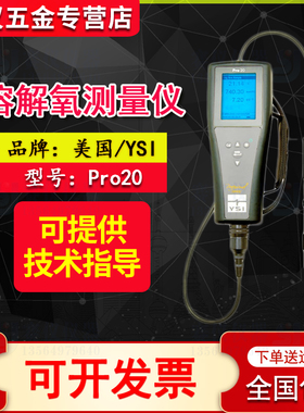 美国维赛YSI Pro20溶解氧测量仪溶氧仪PRO20溶解氧测定仪防水背光