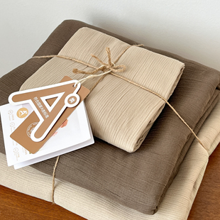 A类三层纱四件套纯棉全棉冬季 加厚单被套保暖学生宿舍床上三件套4