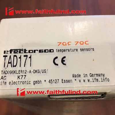 TAD171 易福门全新温度传感器 TAD096KLER12-A-DKG/US TAD191