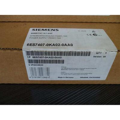 S7-400, PS407 10A 120/230V6ES7407-0KA02-0AA0/OAAO