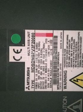 (议价)四合一驱动器MDSDMSPV3F20080 二手拆机