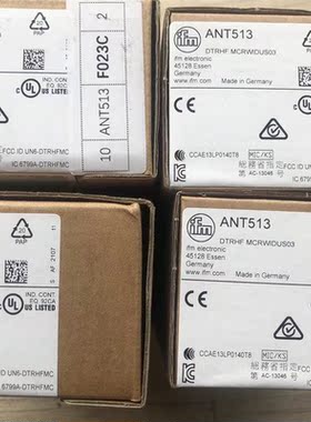 现货全新原则IFM易福门读写头ANT513,