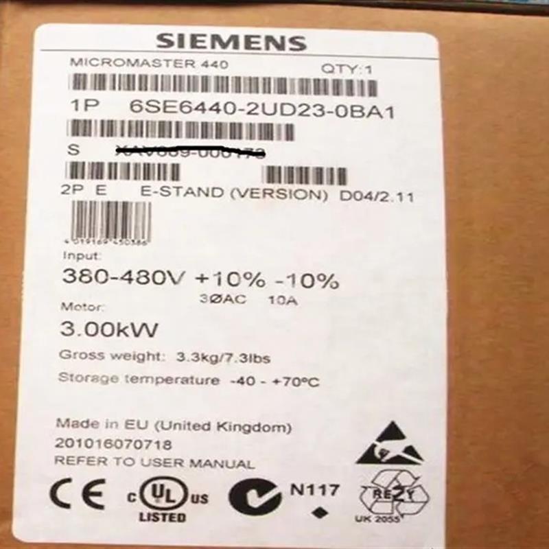 全新原装正品变频器 6SE6440-2UD23-0BA1低价出售包邮