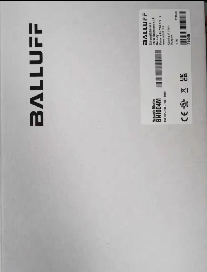 巴鲁夫BNI004M BNI EIP-104-105-Z015，Ethernet/IP网络模块 议价