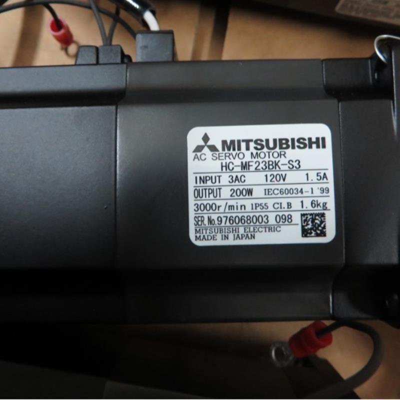 供应全新原装伺服马达HC-MF23BK-S3