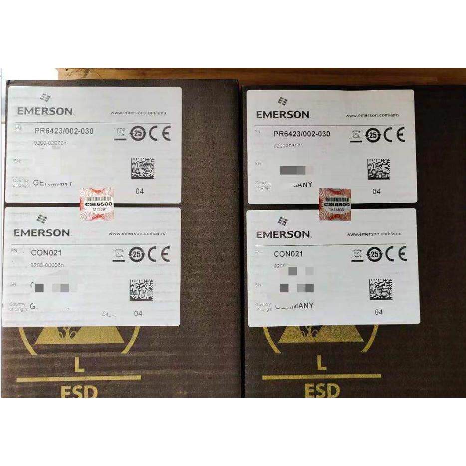 EMERSON PR6423/002030+CON021 9200-02079N 9200-00006N议价
