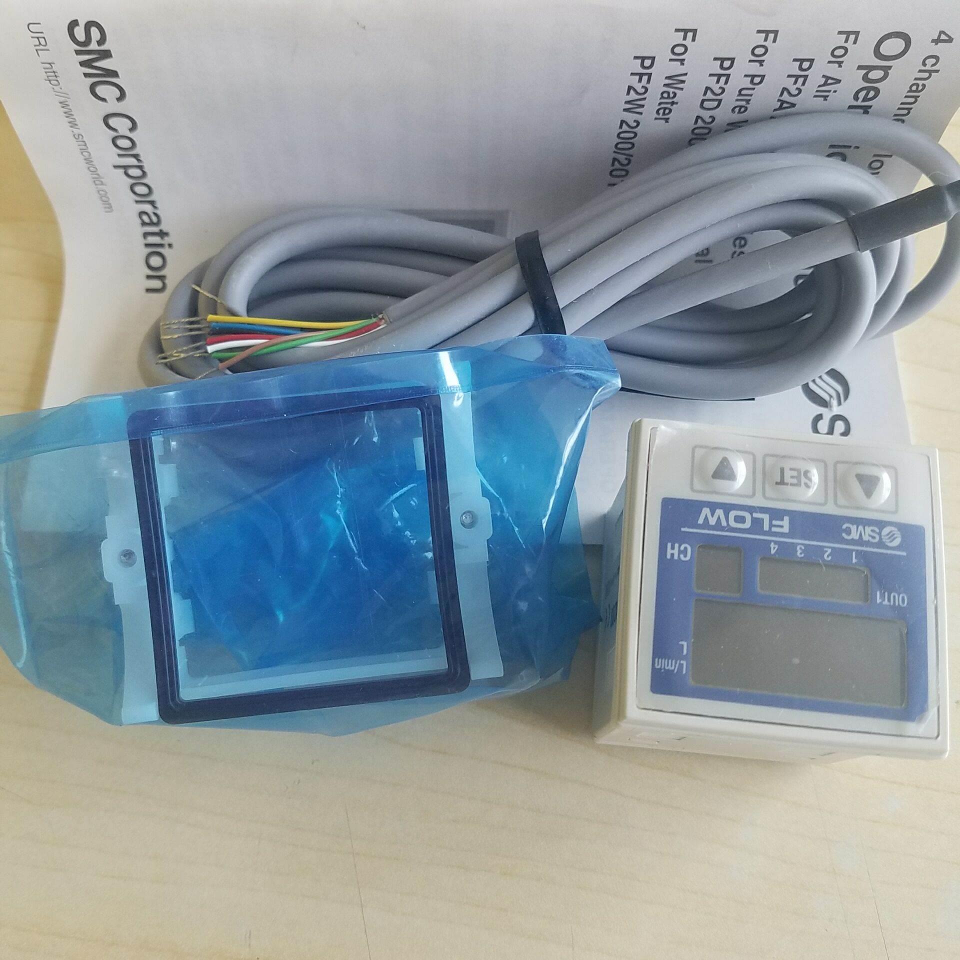现货SMC原装PF2A200-M PF2A200-MA 数字式流量开关分离型显示器部