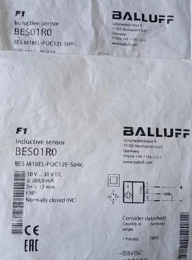 BES01R0 电感式衰减感测器BES M18EL-POC12E-S04G   议价