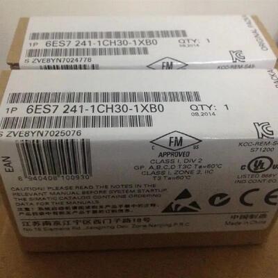 S7-1200 CB 1241 RS485导轨6ES7241-1CH30-1XB0/1XBO
