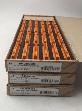 194990000012P5.08接线端子BLZP5.08/12/90F SN OR BX