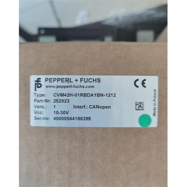 德国全新原装P+F倍加福CVM42H-01RBDA1BN-1212 252923议价
