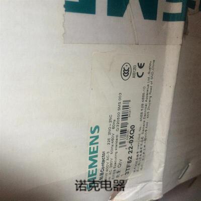 正品3TF52 交流接触器3TF5222-0XM0 0XQ0 0XF0 220V 380V