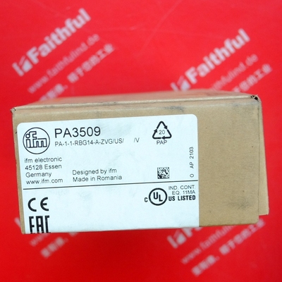 PA3509 易福门全新压力传感器 PA-1-1-RBG14-A-ZVG/US/ /V
