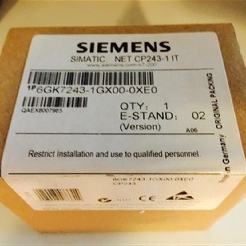 S7-200通信处理器CP243以太网模块6GK7243-1GX00-0XE0