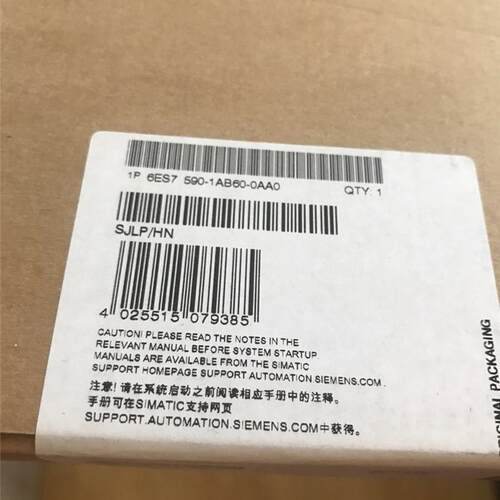 6ES7592-1AM00-0XB0适用S7-1500PLC连接器端子排前置连接头
