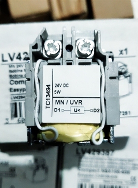 LV429410 NSX100-630欠压脱扣 MN/UVR24VDC