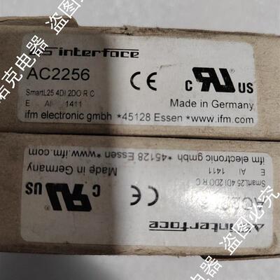 议价 AC2256 易福门全新AS-i从站模块 SmartL25 4DI 2DO R C