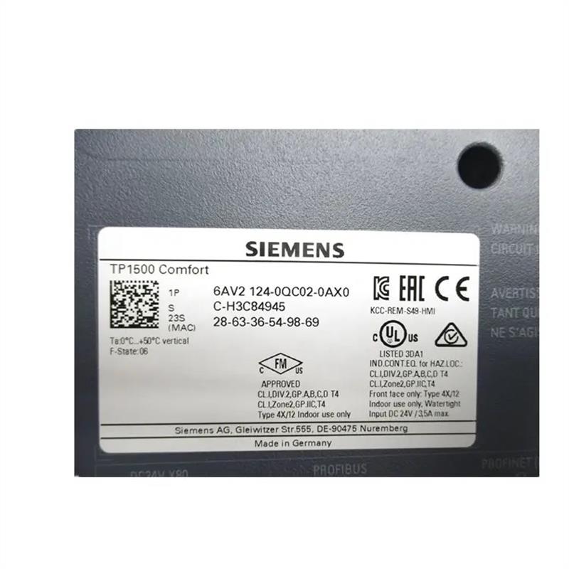 6AV21240QC020AX1全新TP1500触摸屏幕15寸6AV2124-0QC02-0AX1