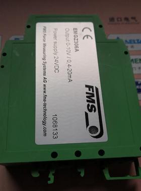 瑞士原装进口/FMS/张力变送器/张力放大器/EMGZ306A