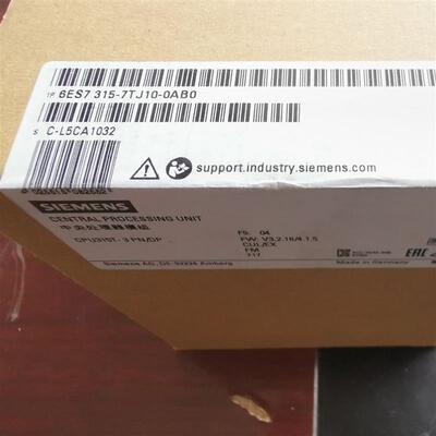 6ES73157TJ100AB0S7-300CPU315T-3模块 6ES7315-7TJ10-0AB0