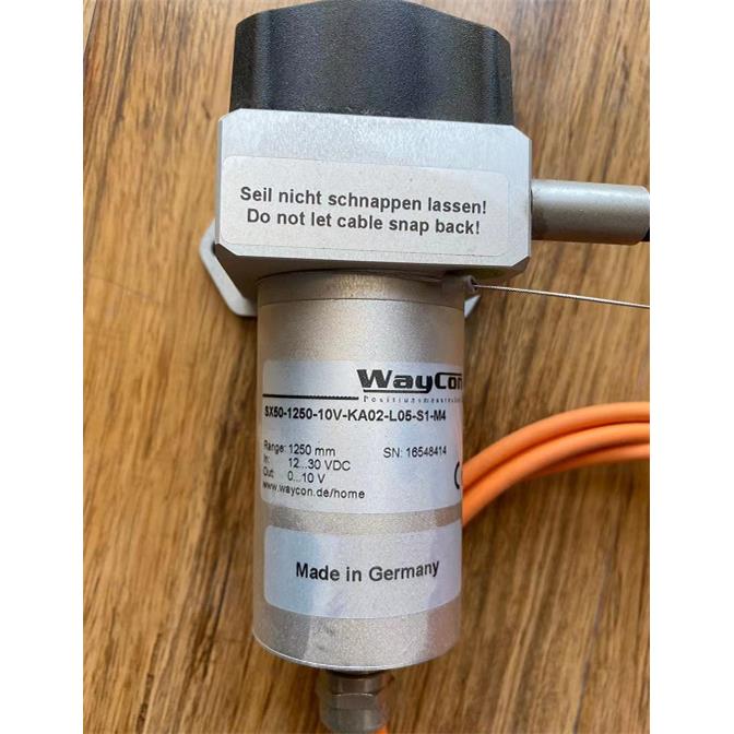 德国waycon位移传感器 SX50-1250-10V-KA02-L05-M4 16548414议价