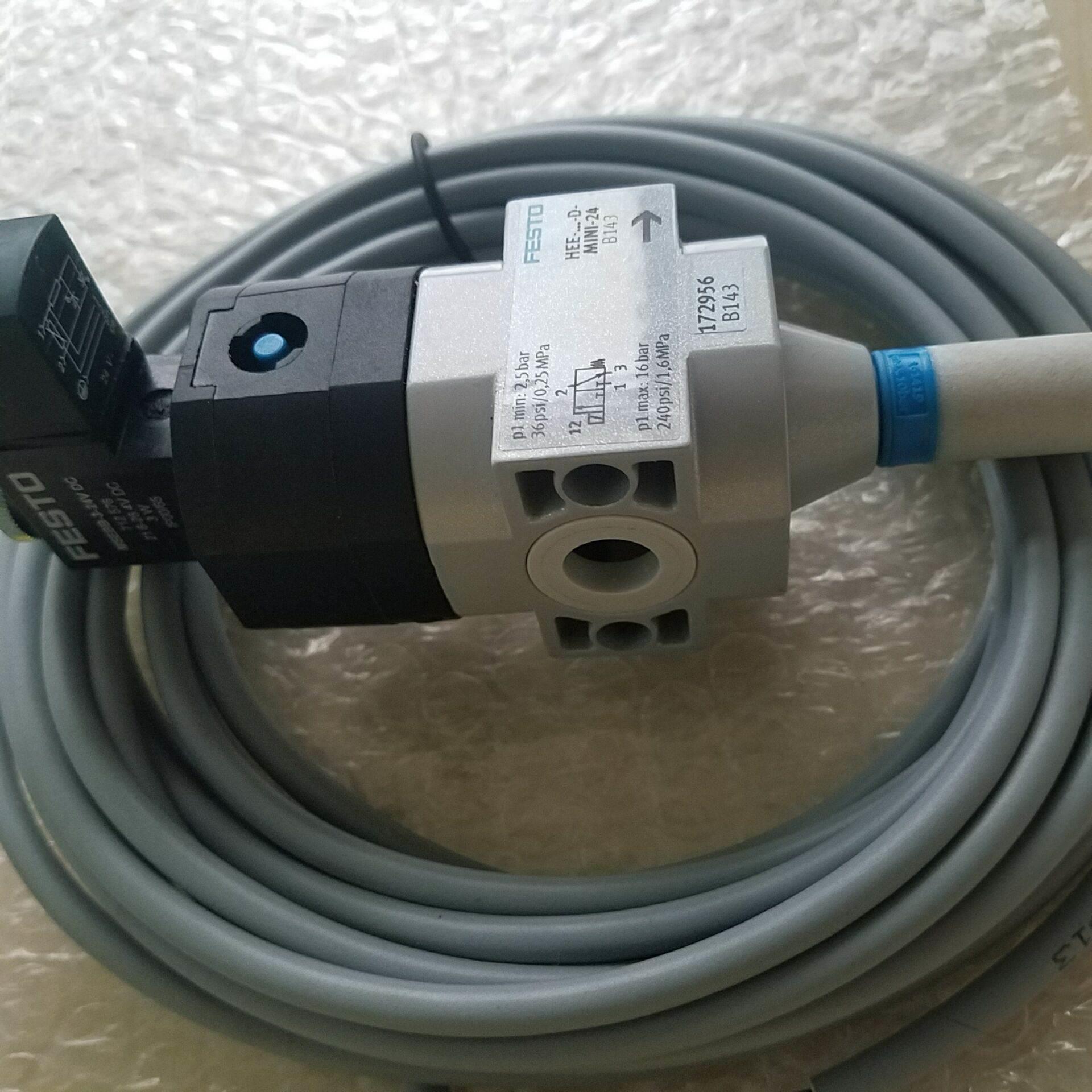 费斯托FESTO气源安全启动阀HEE-D-MINI-24 172956原装正品议价