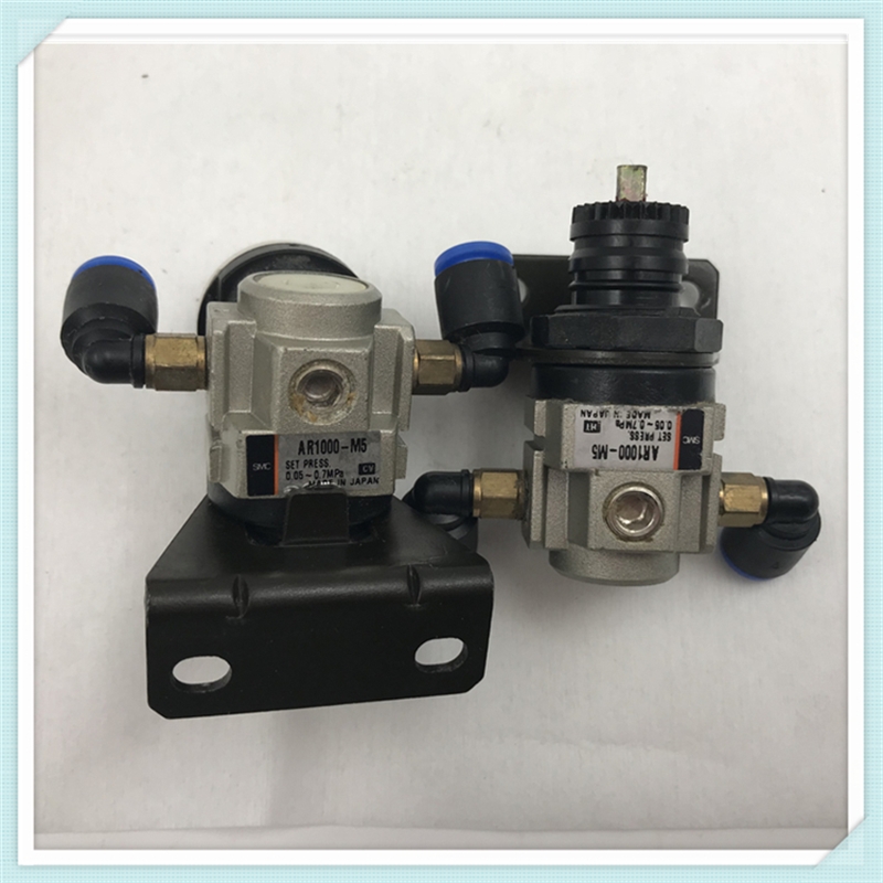 微型调压阀减压阀 AR1000-M5带表 实物 成色如图