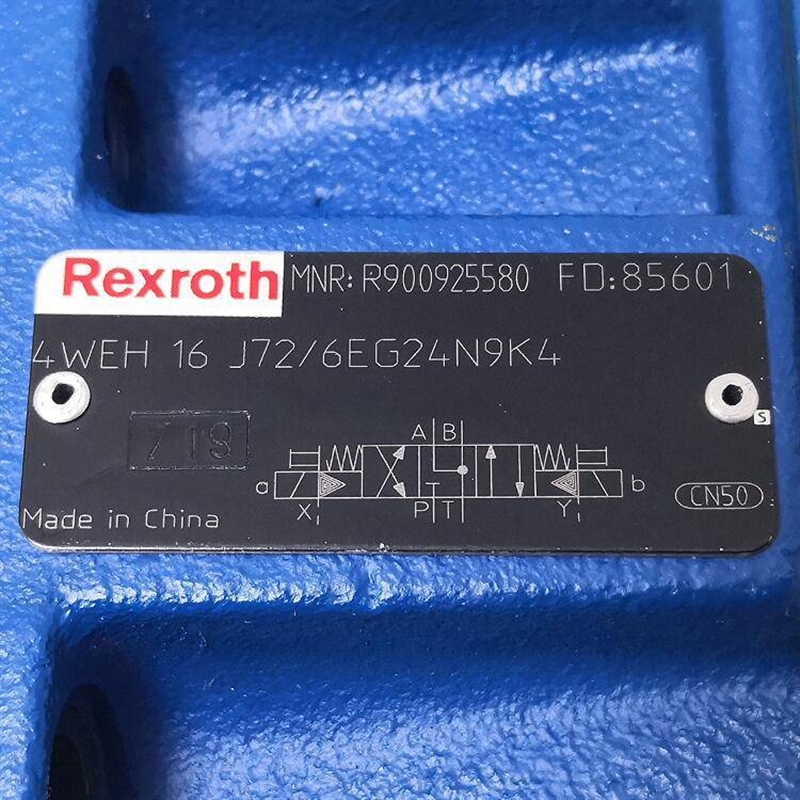 RexrothR900925580 4WEH16J72/6EG24N9K4电液阀