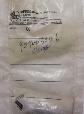 A032*全新原装 IFM IFM216 实物拍照 现货*