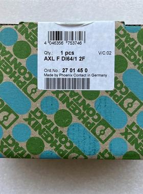 菲尼克斯模块AXL F DI64/1 2F货号2701450