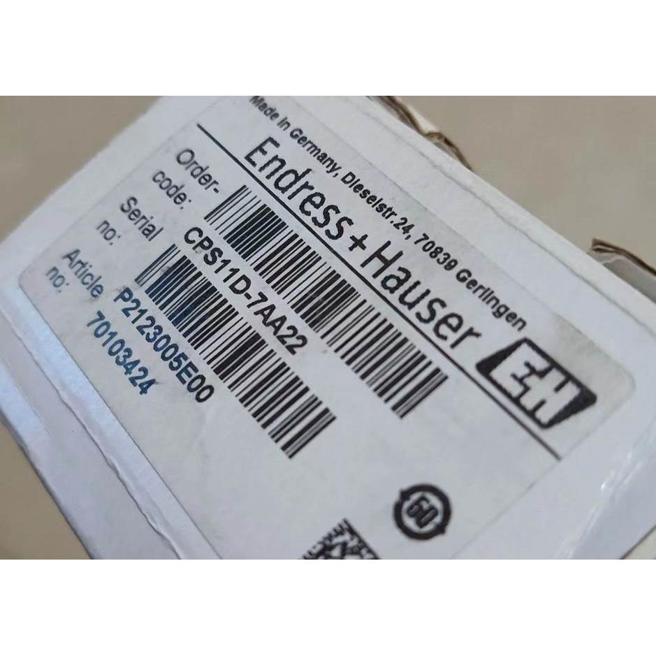 E+H 恩德斯豪斯传感器CPS11D-7AA22 PH电极:ENDRESS&HAUSER议