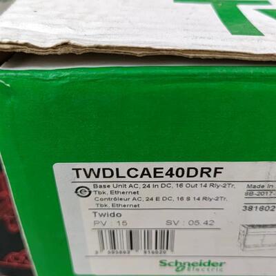 施耐德PLC控制器TWDLCDE40DRF
