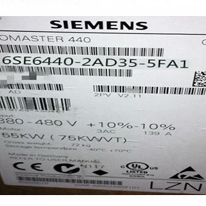MM420变频器55KW 3AC380-480V 6SE6440-2AD35-5FA1