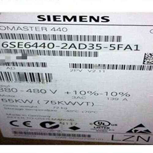 MM420变频器55KW 3AC380-480V 6SE6440-2AD35-5FA1