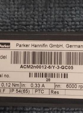 伺服马达 ACM2N0012-6Y-3-GC05 优势供应全新库存现货
