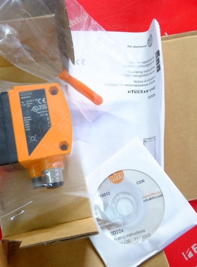 O2D224 易福门全新物体识别传感器 O2DIRPKG/K
