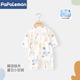 睡衣宝宝和尚服哈衣夏装 新生儿衣服春秋季 满月婴儿连体衣纯棉薄款
