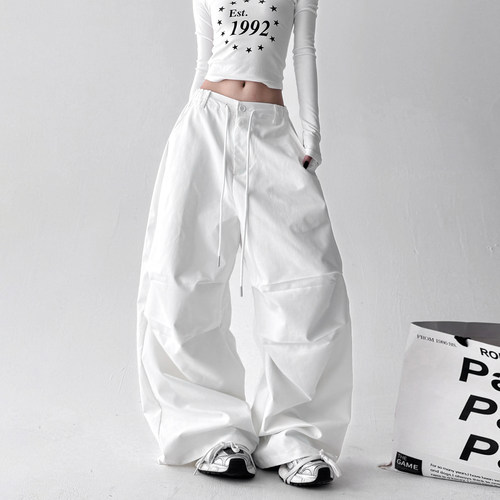 2025早秋新款美式复古工装裤