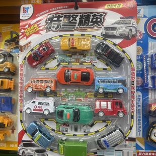 回力建筑车建筑儿童玩具车儿时怀旧建筑工程队板装工程博达锐礼物