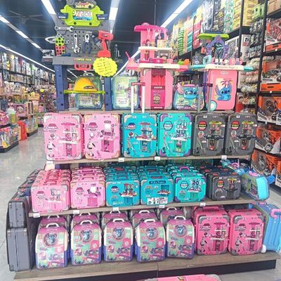 史迪奇拉杆行李箱玩具儿童医具化妆厨房美妆过家家节日礼品套装