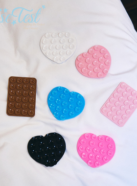 壳试验原创适用苹果/华为手机ins风吸盘手机配饰时尚通用创意