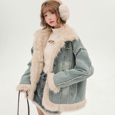 Girlyhalo美式中长款外套